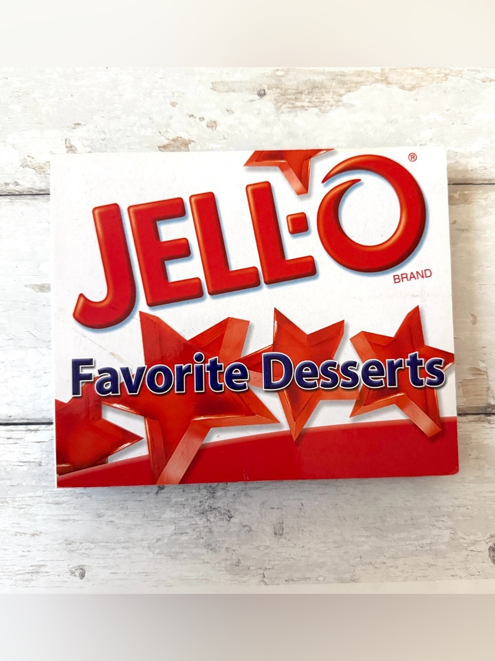 NEW Jello Favorite Desserts Hardback Recipe Idea Book Cookbook Jell-o 2007